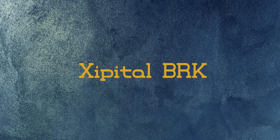 Fonte Xipital BRK