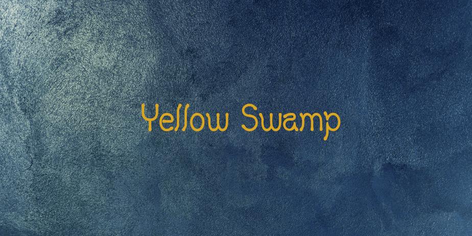 Fonte Yellow Swamp