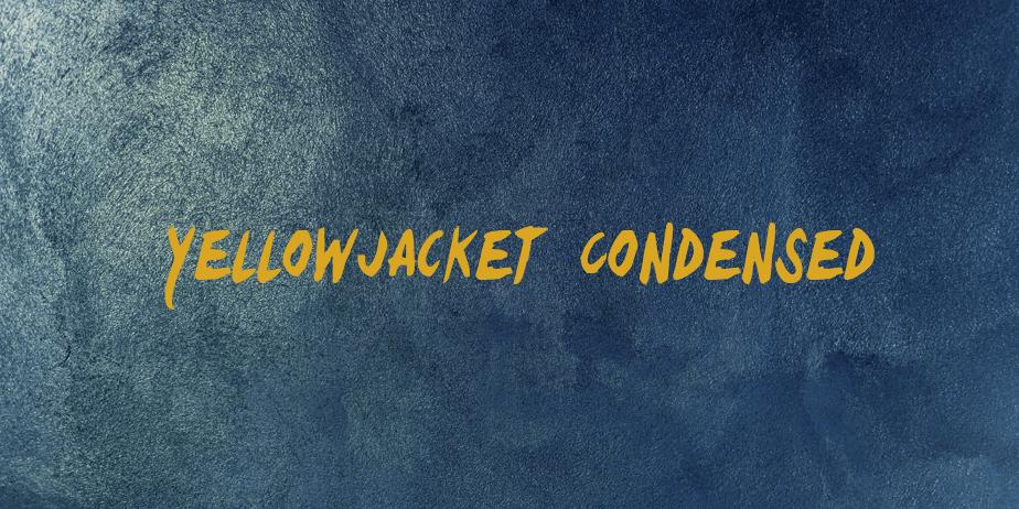 Fonte Yellowjacket Condensed