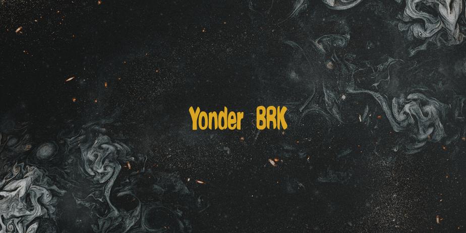 Fonte Yonder BRK