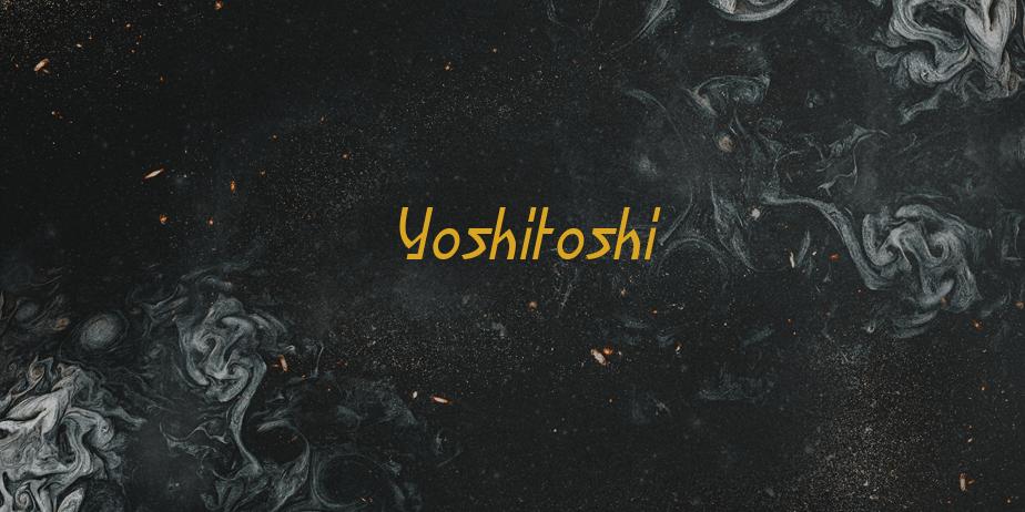 Fonte Yoshitoshi