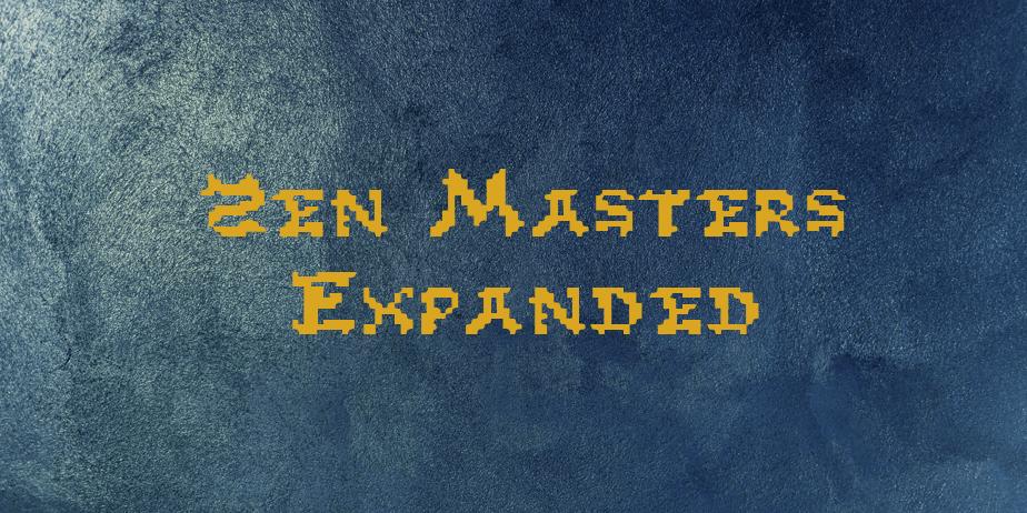 Fonte Zen Masters Expanded