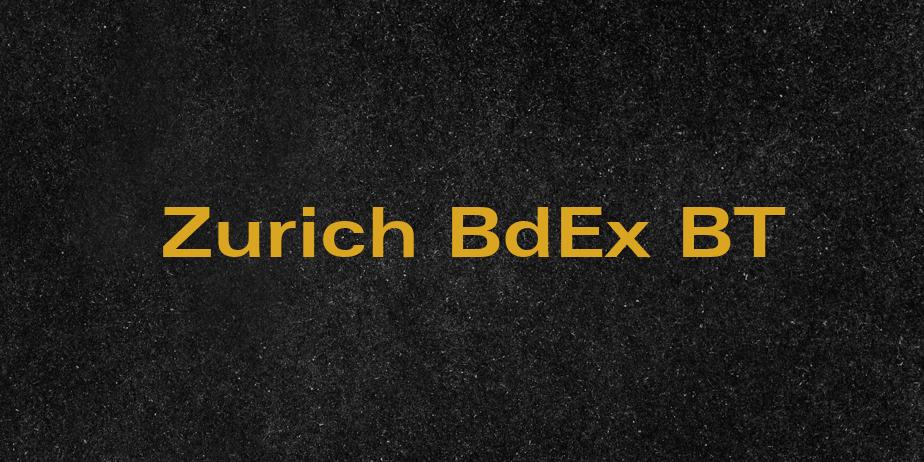 Fonte Zurich BdEx BT