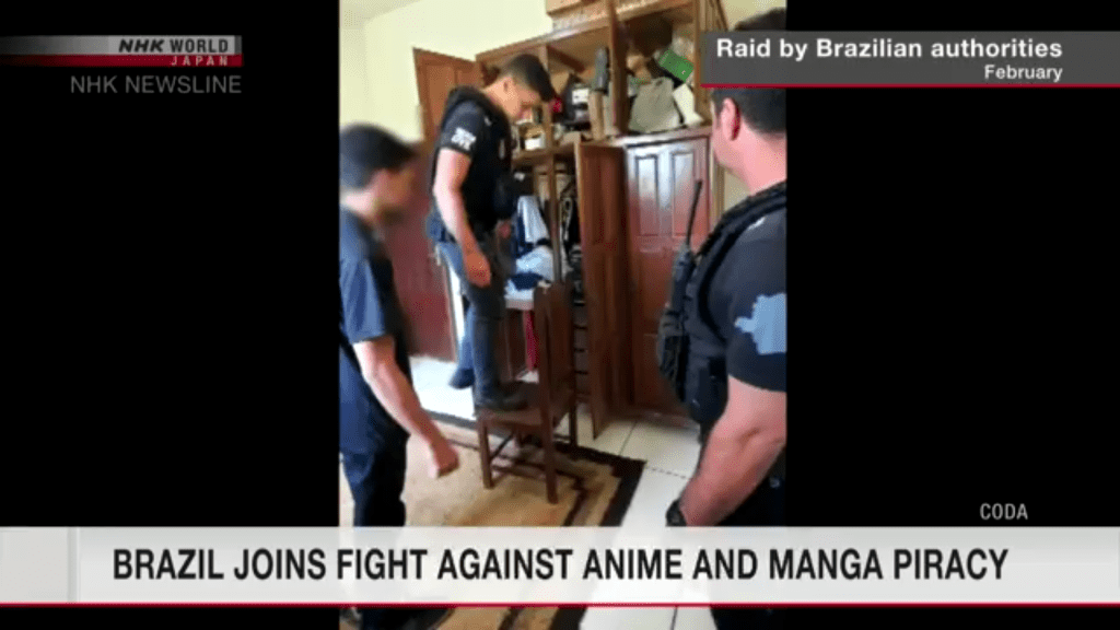 Polícia fecha mais de 30 sites piratas de anime no Brasil
