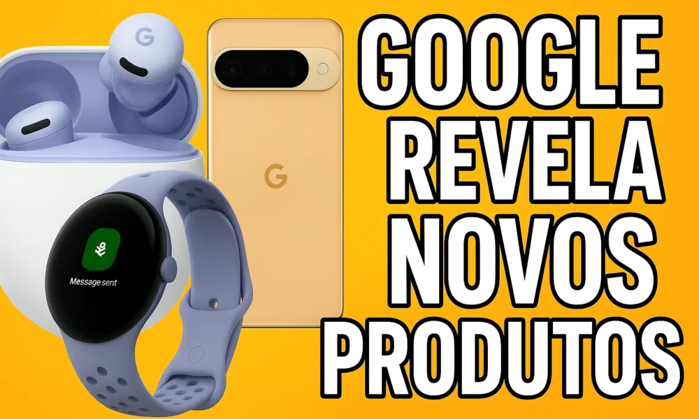 Google anuncia nova linha com celulares Pixel 10, smartwatch e fones com IA